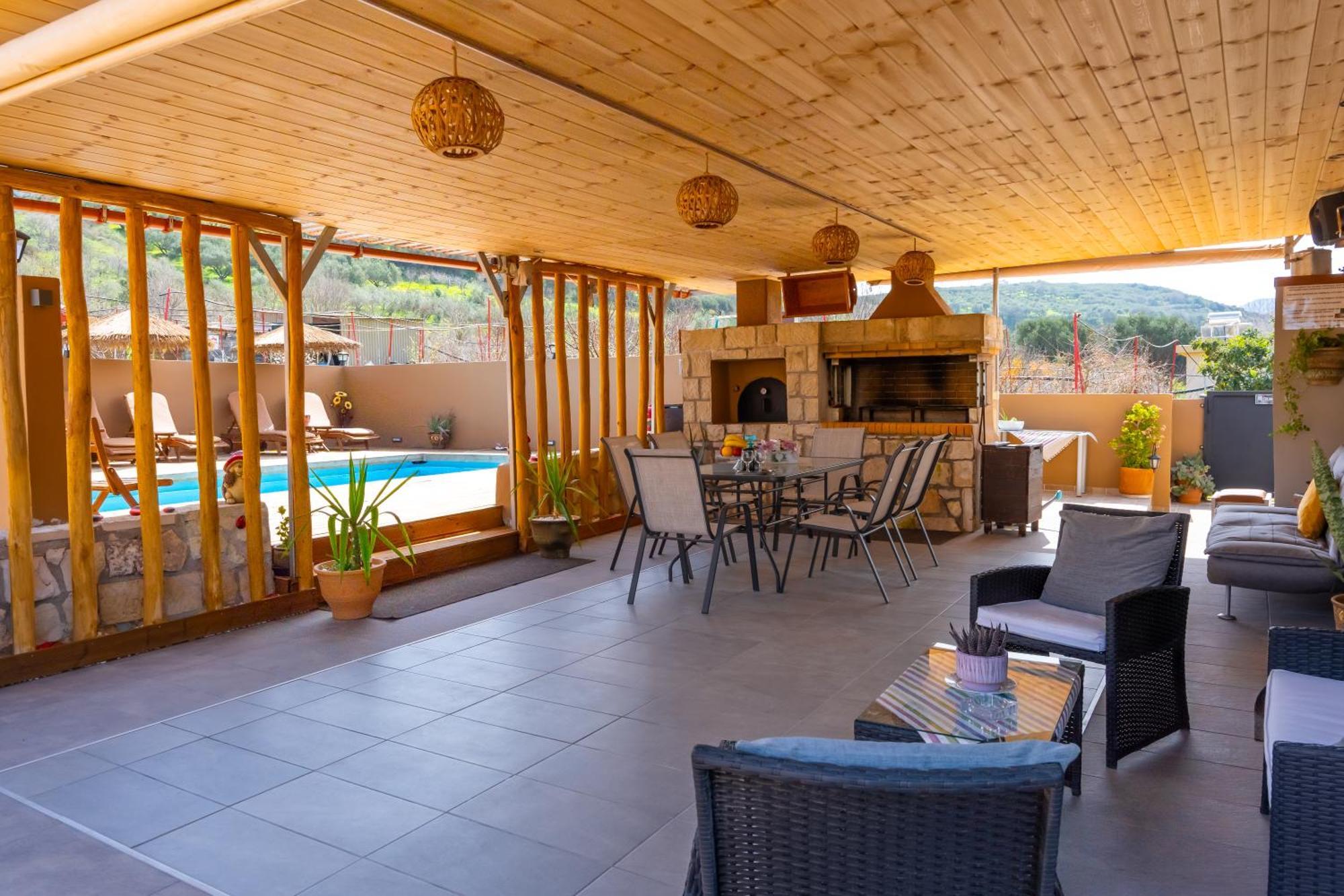 Countryhouse Villa With Pool & Private Parking Ηράκλειο Κρήτης Εξωτερικό φωτογραφία