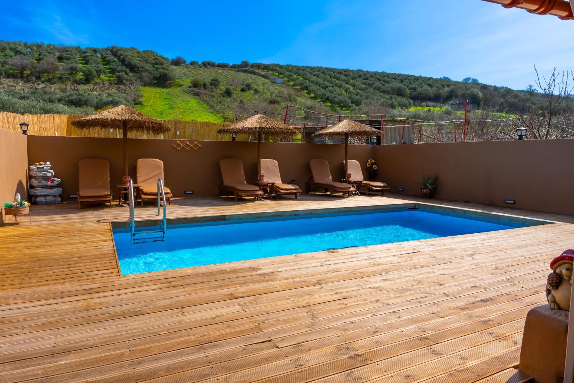 Countryhouse Villa With Pool & Private Parking Ηράκλειο Κρήτης Εξωτερικό φωτογραφία